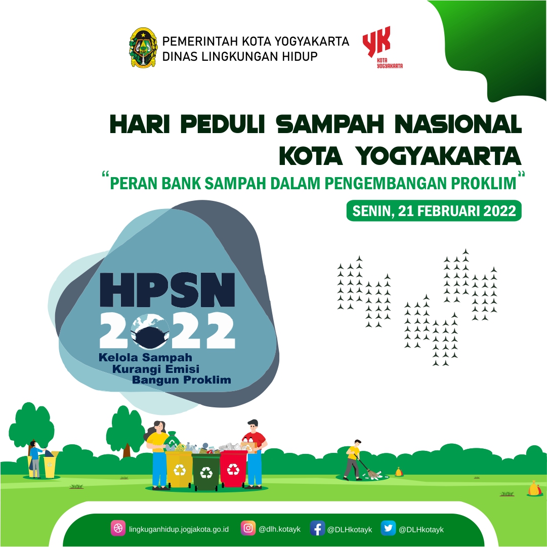 Memperingati Hari Peduli Sampah Nasional (HPSN) tahun 2022 Kota Yogyakarta