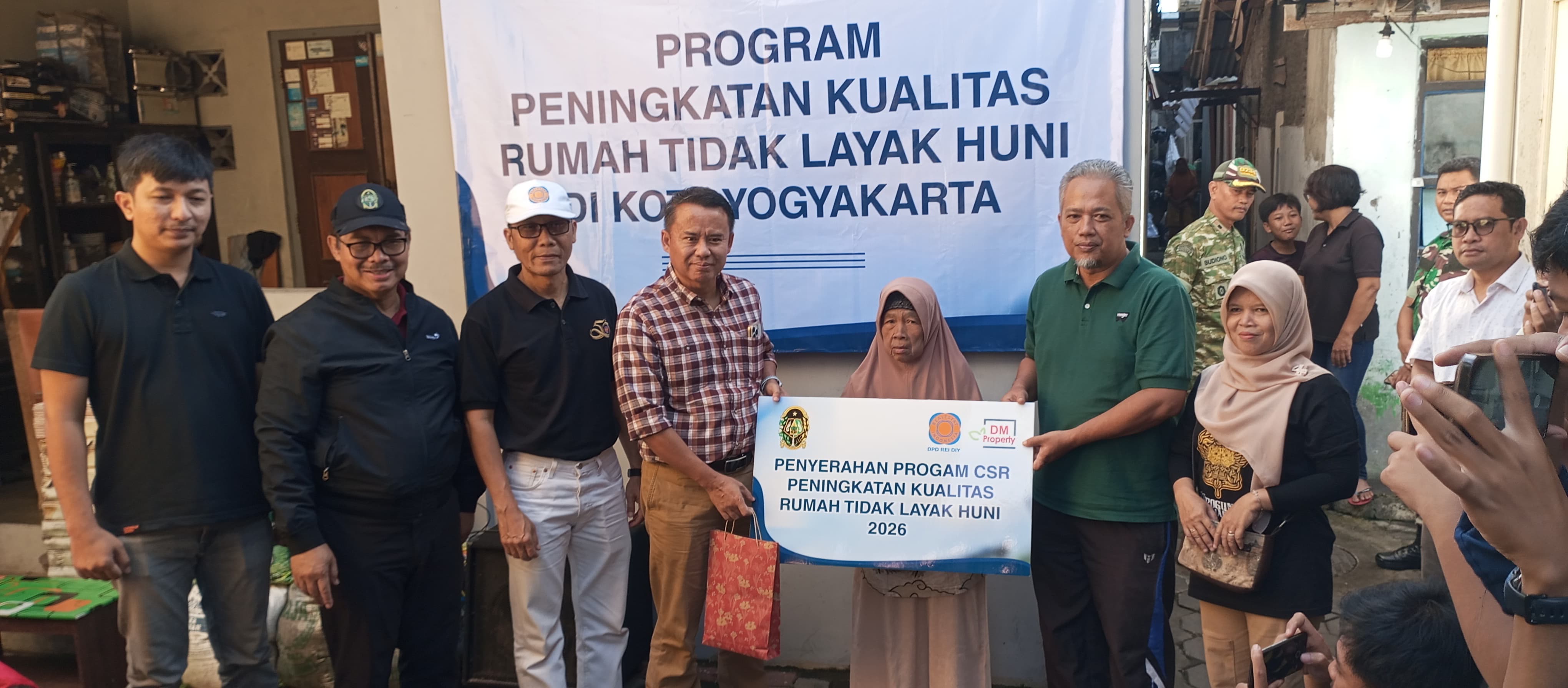 Pemkot Jogja Bersama DLH Bedah Rumah untuk Wujidkan Hunian Layak