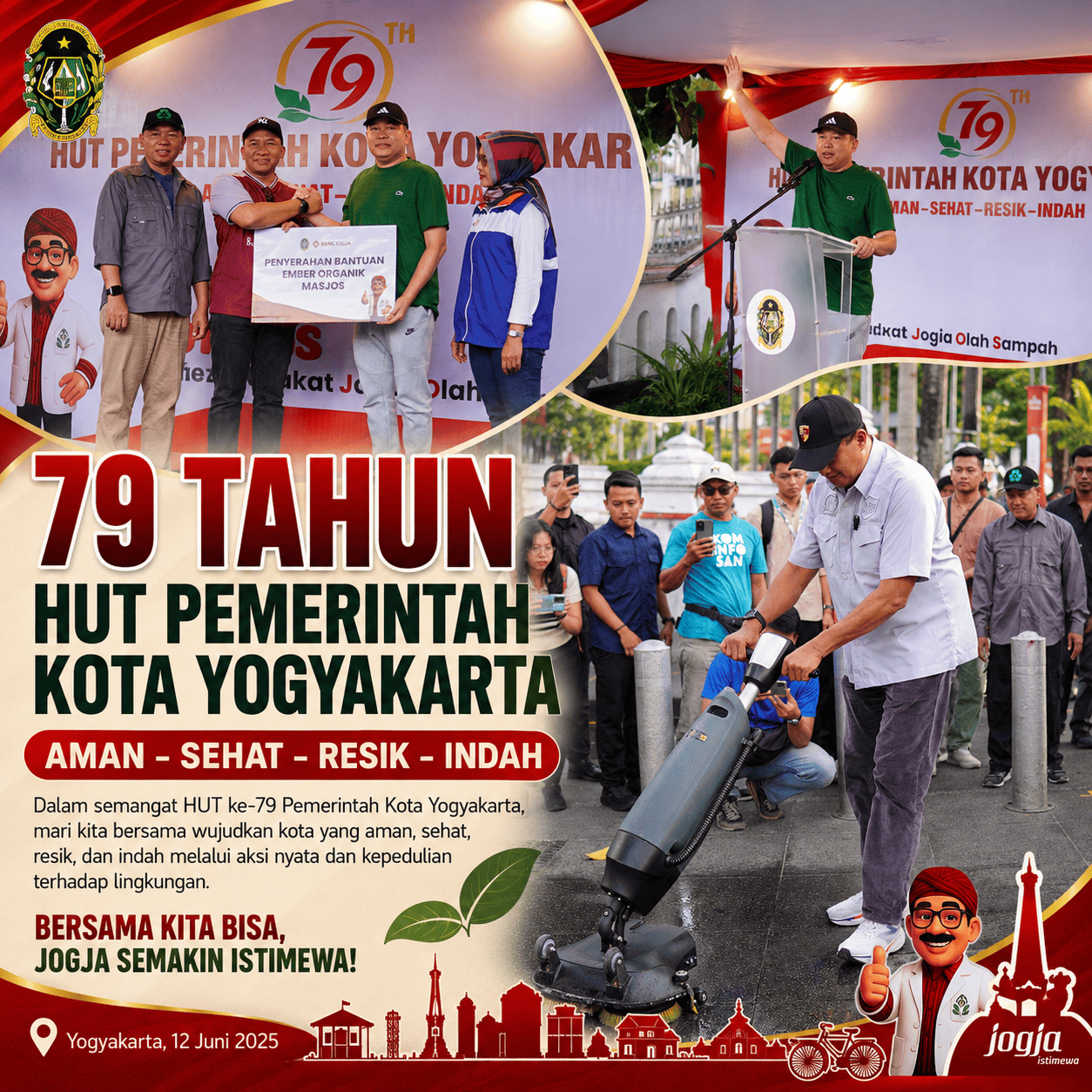 Hari Lingkungan Hidup Dalam Rangkaian HUT Pemkot Yogyakarta ke-79