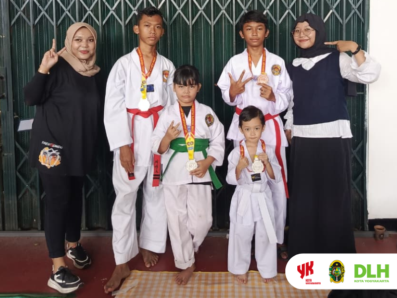 Klub Taekwondo “Aditya Wirasena” ketika menjadi juara